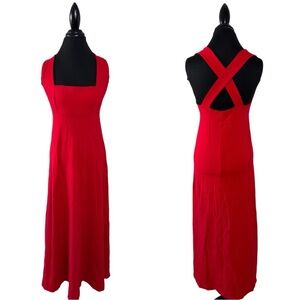 Boston Proper Cross-back Maxi Dress